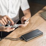 Anker PowerCore 26800 mAh с PowerIQ и VoltageBoost - преносима външна батерия с 3 USB изхода за зареждане и 2 microUSB входа за презареждане (черен) 5