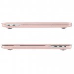 Moshi iGlaze Case - матиран предпазен кейс за MacBook Pro 13 Touch Bar (розов-прозрачен) 5