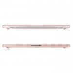Moshi iGlaze Case - матиран предпазен кейс за MacBook Pro 13 Touch Bar (розов-прозрачен) 6