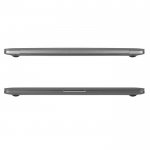 Moshi iGlaze Case - матиран предпазен кейс за MacBook Pro 15 Touch Bar (черен-прозрачен) 6