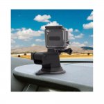 iOttie Easy One Touch GoPro Suction Cup Mount - вакуумна поставка за автомобил, ветроходка и моторна лодка съвместима с GoPro (черен) 5
