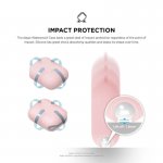 Elago Airpods Waterproof Case - водоустойчив силиконов калъф за Apple Airpods (розов) 4