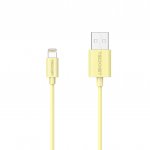 TeckNet P101 Apple MFi Certified Lightning to USB Cable 1m. - изключително здрав и качествен Lightning кабел за iPhone, iPad, iPod с Lightning (1 метър) (жълт) 3