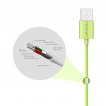 TeckNet P101 Apple MFi Certified Lightning to USB Cable 1m. - изключително здрав и качествен Lightning кабел за iPhone, iPad, iPod с Lightning (1 метър) (зелен) 4