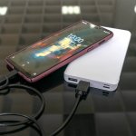4smarts Power Bank VoltHub Lite 10000 mAh - външна батерия с два USB и USB-C изходи (тъмносив) 2