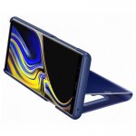 Samsung Clear View Stand Cover EF-ZN960CL - оригинален кейс с поставка, през който виждате информация от дисплея за Samsung Galaxy Note 9 (син) 6