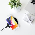 Satechi Wireless Charging Pad Fast Charge - поставка (пад) за безжично захранване за QI съвместими устройства (златист) 8