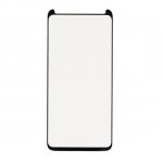 Premium Full Glue 5D Case Friendly Tempered Glass - калено стъклено защитно покритие с извити ръбове за целия дисплея на Samsung Galaxy S9 (черен-прозрачен) 1