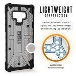 Urban Armor Gear Plasma - удароустойчив хибриден кейс за Samsung Galaxy Note 9 (черен-прозрачен) 3