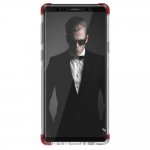 Ghostek Covert 2 Case  - хибриден удароустойчив кейс за Samsung Galaxy Note 9 (прозрачен-червен) 2