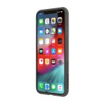 Incipio NGP Case - удароустойчив силиконов калъф за iPhone XS Max (черен) 1