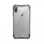 Urban Armor Gear Plyo Case - удароустойчив хибриден кейс за iPhone Xs Max (прозрачен) 2