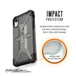 Urban Armor Gear Plasma - удароустойчив хибриден кейс за iPhone XR (черен) 7