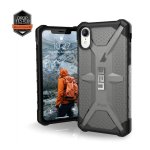 Urban Armor Gear Plasma - удароустойчив хибриден кейс за iPhone XR (черен) 5