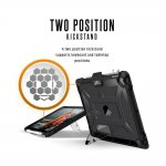 Urban Armor Gear Plasma Case - удароустойчив хибриден кейс от най-висок клас за iPad Pro 9.7, iPad 5 (2017), iPad 6 (2018), iPad Air, iPad Air 2 (черен) 8