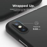 Elago Inner Core Case - тънък полипропиленов кейс (0.3 mm) за iPhone XS (черен) 4