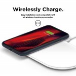 Elago Inner Core Case - тънък полипропиленов кейс (0.3 mm) за iPhone XS (тъмносин) 6