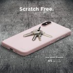 Elago Inner Core Case - тънък полипропиленов кейс (0.3 mm) за iPhone XS (розов) 3