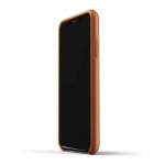 Mujjo Leather Case - кожен (естествена кожа) кейс за iPhone XR (кафяв) 2