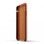 Mujjo Leather Case - кожен (естествена кожа) кейс за iPhone XR (кафяв) 3