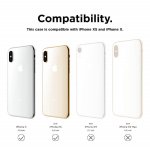 Elago Slim Fit Case - качествен поликарбонатов кейс за iPhone XS (тъмносин) 8