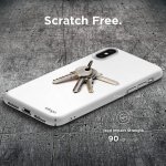 Elago Slim Fit Case - качествен поликарбонатов кейс за iPhone XS (бял) 3