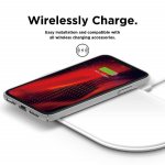 Elago Slim Fit Case - качествен поликарбонатов кейс за iPhone XS (бял) 4