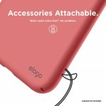 Elago Slim Fit Case - качествен поликарбонатов кейс за iPhone XR (светлочервен) 7