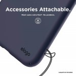 Elago Slim Fit Case - качествен поликарбонатов кейс за iPhone XR (тъмносин) 6