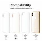 Elago Slim Fit Case - качествен поликарбонатов кейс за iPhone XS Max (черен-мат) 8