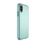 Speck Presidio Metallic - удароустойчив хибриден кейс за iPhone X, iPhone XS (светлосин) 2