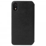 Krusell Pixbo 4 Card Slim Wallet Case - кожен калъф, тип портфейл за iPhone XR (черен) 3