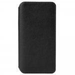 Krusell Pixbo 4 Card Slim Wallet Case - кожен калъф, тип портфейл за iPhone XR (черен) 2