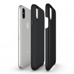 Eiger North Case - хибриден удароустойчив кейс за iPhone XS Max (черен) 7