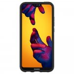 Spigen Marked Armor Case - качествен термополиуретанов калъф за Huawei P20 Lite (черен-мат)  4