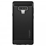 Spigen Rugged Armor Case - термополиуретанов калъф с най-висока степен на защита за Samung Galaxy Note 9 (черен-мат) 4
