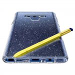 Spigen Liquid Crystal Glitter Case - тънък качествен термополиуретанов калъф за Samsung Galaxy Note 9 (прозрачен)  7