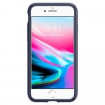 Spigen Rugged Armor Case - термополиуретанов кейс с най-висока степен на защита за iPhone 8, iPhone 7 (тъмносин) 7