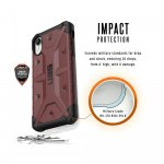 Urban Armor Gear Pathfinder - удароустойчив хибриден кейс за iPhone XR (бордо) 6