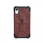Urban Armor Gear Pathfinder - удароустойчив хибриден кейс за iPhone XR (бордо) 1