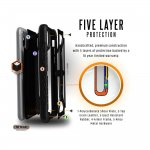 Urban Armor Gear Monarch Case - удароустойчив хибриден кейс за iPhone XR (черен-карбон) 6