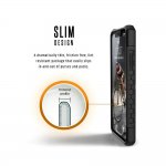 Urban Armor Gear Monarch Case - удароустойчив хибриден кейс за iPhone XR (черен-карбон) 8