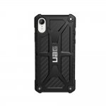 Urban Armor Gear Monarch Case - удароустойчив хибриден кейс за iPhone XR (черен-карбон) 1