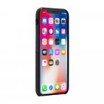 Incase Textured Snap Case - текстилен удароустойчив кейс за iPhone XS, iPhone X (черен) 5