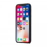 Incase Textured Snap Case - текстилен удароустойчив кейс за iPhone XS, iPhone X (черен) 2