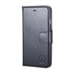 JT Berlin BookCase Kreuzberg Case - хоризонтален кожен (естествена кожа) калъф тип портфейл за iPhone XS Max (черен) 1