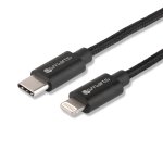 4smarts Power Bank VoltHub 10000 mAh PD and QQC 3.0 - външна батерия с два USB и USB-C изходи и технология за бързо зареждане и Lightning към USB-C кабел (черен) 5