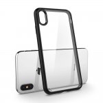 Spigen Ultra Hybrid Case - хибриден кейс с висока степен на защита за iPhone XS Max (черен-прозрачен) 3