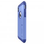 Spigen Slim Armor Case - хибриден кейс с поставка и най-висока степен на защита за iPhone XS Max (лилав) 3