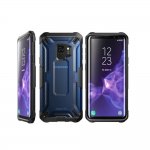 i-Blason SUPCASE Unicorn Beetle Hybrid Protective Clear Case - удароустойчив хибриден кейс за Samsung Galaxy S9 (син) 1